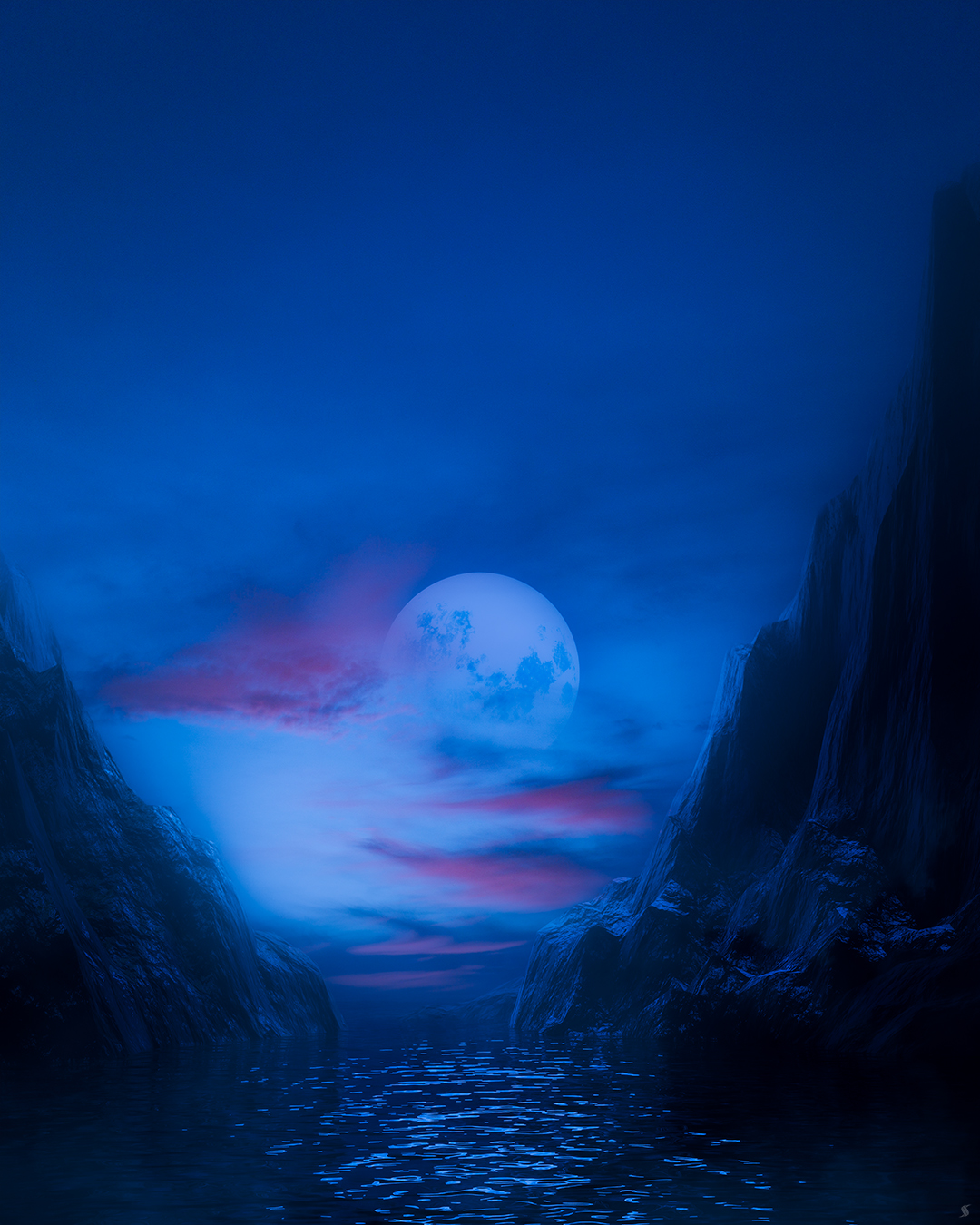 Concept art - Dawn of Blue Moon (3/3)